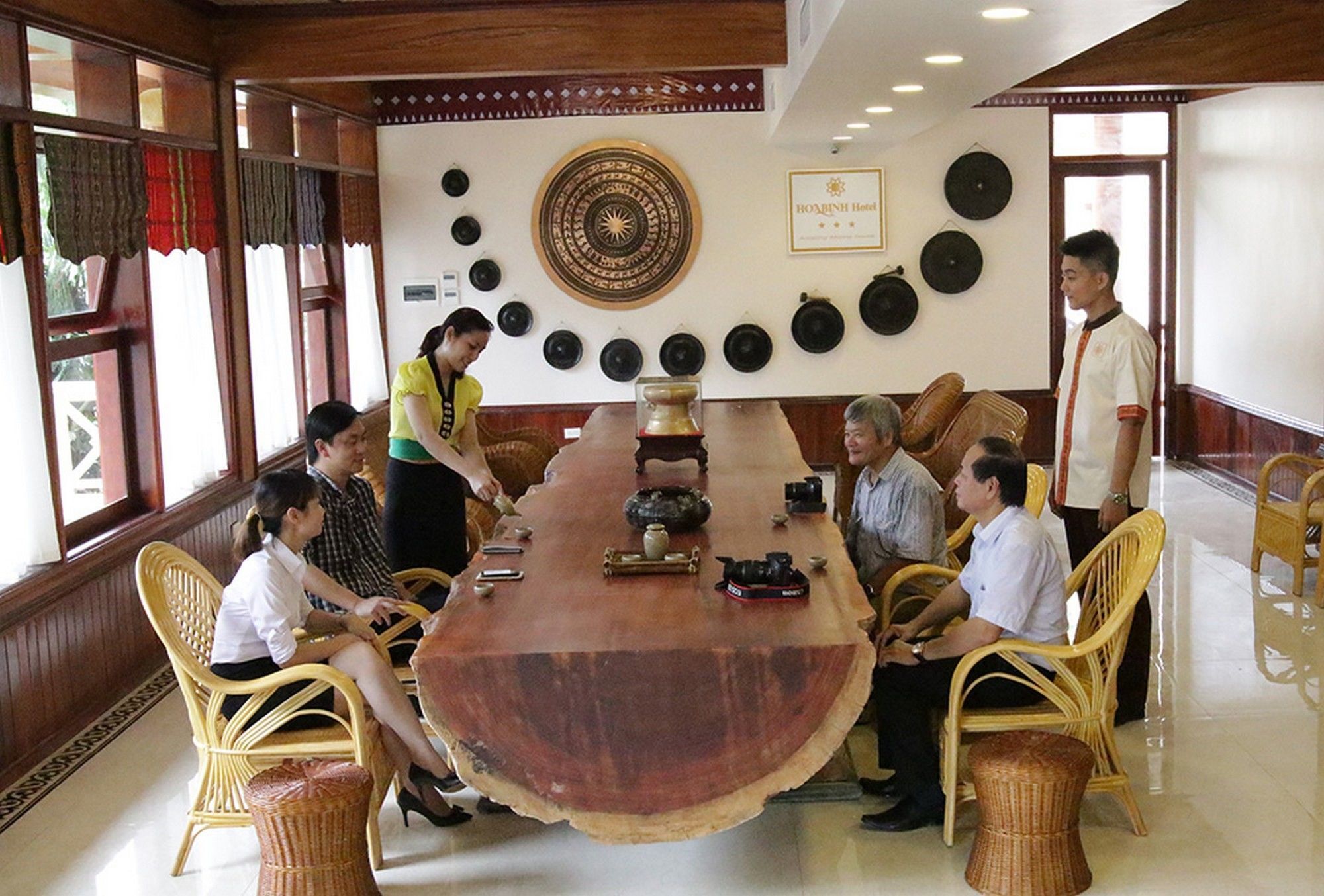 Hoa Binh Hotel Esterno foto
